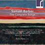 Barron / Bevan / Clarke / Navarra String Quartet / - Barber: S�mtliche Lieder