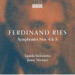 &nbsp;"Nisonen, Janne/Tapiola Sinfonietta-Ries: Sinfonien Nr. 4 & 5-Ondine-CD"