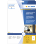 Herma - Herma Transparent Labels 210x297 25 Sheets DIN A4 25 pcs. 8020