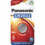 Panasonic - 1 Panasonic CR 2032 Lithium Power