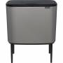 &nbsp;"Brabantia-Brabantia Waste Bin Bo Touch Bin Mineral Concrete Grey, 3 x 11 L-Brabantia-Hardware/Electronic"