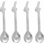 Bialetti - Perfetto Moka 4-piece espresso spoon set