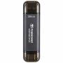 Transcend - Transcend ESD310C 256 GB Black
