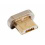 Realpower - RealPower 168184 cable interface/gender adapter Magnetic Micro-USB Gold