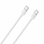 Realpower - RealPower USB-C to USB-C charging/data cable 1m white