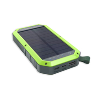 Realpower - Ultron PB-10000 Lithium Polymer (LiPo) 10000 mAh Wireless Charging Black - Green (405379)
