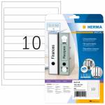 Herma - HERMA File labels A4 192x25,4 mm white paper matt opaque 250 pcs.
