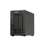 Qnap - QNAP TS-253E NAS Tower Ethernet LAN Black J6412