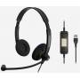 Sennheiser - Sennheiser SC 60 USB ML headset Binaural Head-band Black
