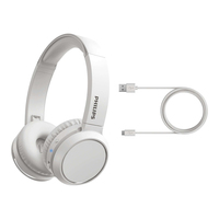 Philips - TAH4205WT On-Ear Headphones - White