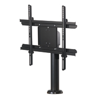 Chief - Small Tilt Wall Mount Single Stud - Mounting Kit for LCD Display - Black - Screen Size: 61-81.3 cm (24