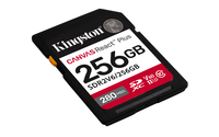Kingston - Kingston Technology 256GB Canvas React Plus SDXC UHS-II 280R/150W U3 V60 for Full HD/4K