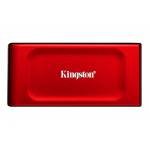 Kingston - Kingston Technology 2TB XS1000 Red External USB 3.2 Gen 2 Portable Solid State Drive