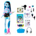 Monster High - Monster High Self-Scare Secrets Frankie Stein Fashion Doll with 13 Realistic Accessories 