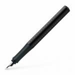 Penne Stilografiche - FABER-CASTELL GRIP 2010 Harmony fountain pen, black, M robust stainless steel nib, nib width: M, soft-grip zone, - 1 piece