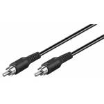 Wentronic - Goobay 50038 2m 3.5mm 3.5mm Black audio cable