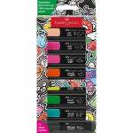 Faber Castel - Faber-Castell Textliner Graffiti marker 8 pc(s) Chisel tip Beige, Black, Blue, Green, Light pink, Orange, Pink, Yellow