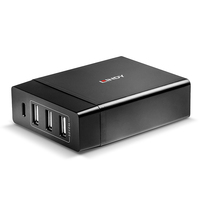 Lindy Usb Type C & 3x Usb Type A 72w Pd Charger 4