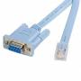 Startech - StarTech.com 6 ft RJ45 to DB9 Cisco Console Management Router Cable - M/F