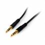 Startech - StarTech.com 3 ft Slim 3.5mm Stereo Audio Cable - M/M