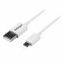 Startech.com - StarTech.com 1m White Micro USB Cable - A to Micro B