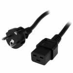 Startech - StarTech.com 2m Computer Power Cord - CEE7 to IEC 320 C19