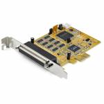 Startech - StarTech.com 8-Port PCI Express RS232 Serial Adapter Card - PCIe RS232 Serial Card - 16C1050 UART - Multiport Serial DB9 Controller/Expansion Card - 15kV ESD Protection - Windows & Linux